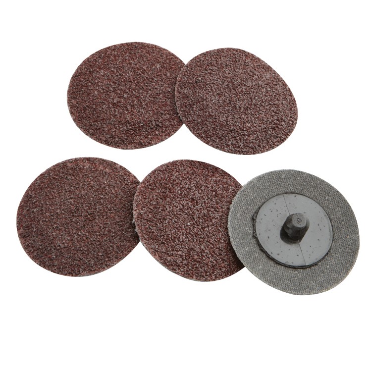 2 in. 40 Grit Twist-Lock Abrasive Discs 5 Pc